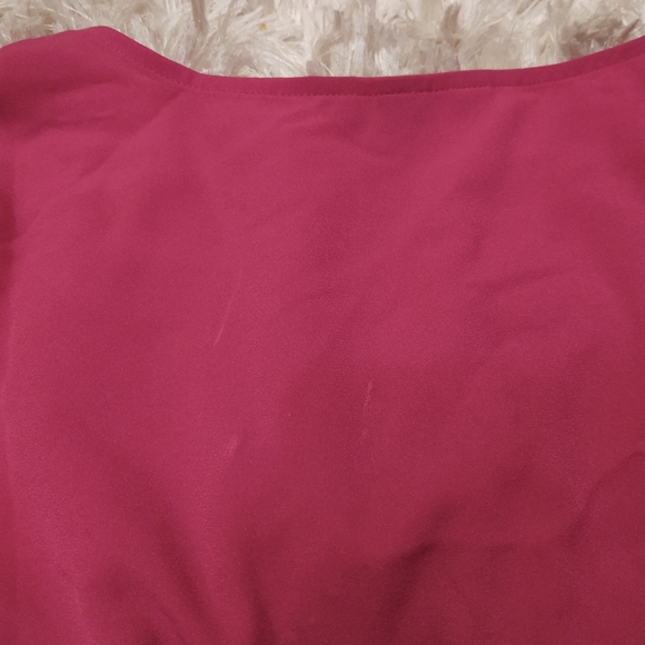 Lands End The outfitters Fuchsia Blouse 26W - Picture 6 of 7